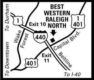Hotel Surestay By Western North Downtown Raleigh